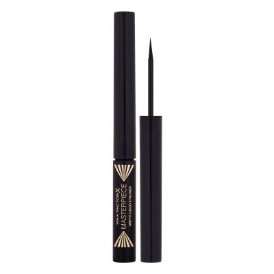 Max Factor Masterpiece Matte Liquid Eyeliner Črtalo za oči za ženske 1,7 ml Odtenek 01 Black