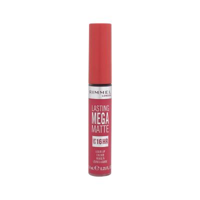 Rimmel London Lasting Mega Matte Liquid Lip Colour Šminka za ženske 7,4 ml Odtenek Fuchsia Flush
