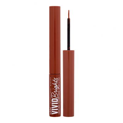 NYX Professional Makeup Vivid Brights Črtalo za oči za ženske 2 ml Odtenek 04 On Red