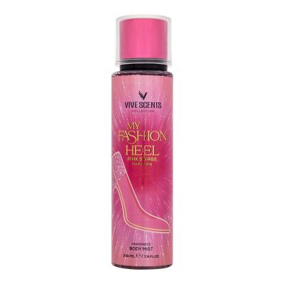 Vive Scents My Fashion Heel Pink Soiree Sprej za telo za ženske 236 ml