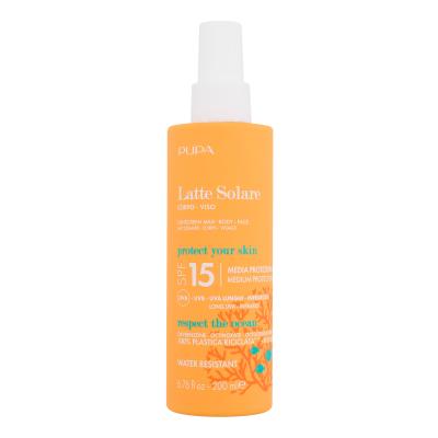 Pupa Sunscreen Milk SPF15 Zaščita pred soncem za telo 200 ml