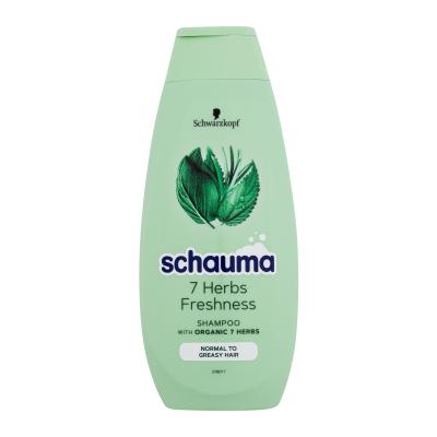 Schwarzkopf Schauma 7 Herbs Freshness Shampoo Šampon za ženske 400 ml