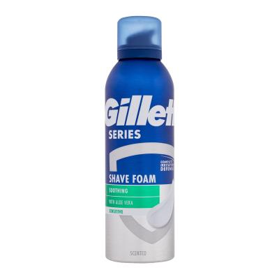Gillette Series Sensitive Pena za britje za moške 200 ml