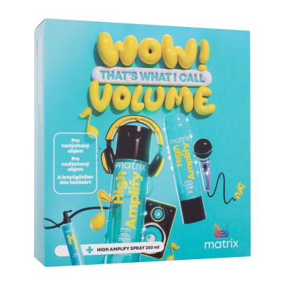 Matrix High Amplify Darilni set šampon High Amplify Shampoo 300 ml + balzam High Amplify Conditioner 300 ml + sprej za volumen las High Amplify Wonder Boost Root Lifter 250 ml
