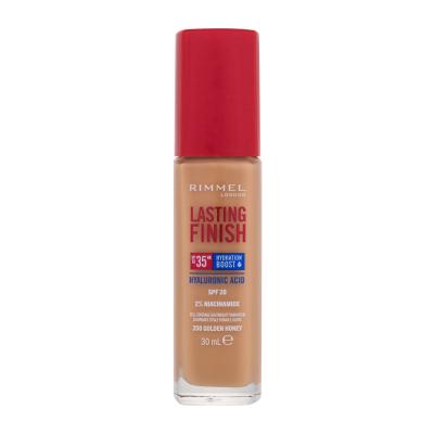 Rimmel London Lasting Finish 35H SPF20 Puder za ženske 30 ml Odtenek 350 Golden Honey