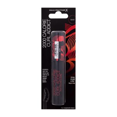 Max Factor 2000 Calorie Curl Addict Maskara za ženske 13,1 ml Odtenek Black