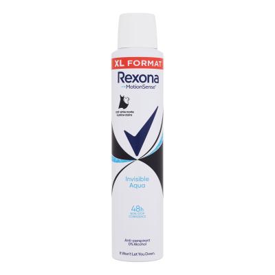 Rexona MotionSense Invisible Aqua Antiperspirant za ženske 200 ml