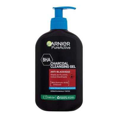 Garnier Pure Active Charcoal Cleansing Gel Čistilni gel 250 ml