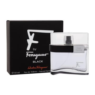 Ferragamo F by Ferragamo Black Toaletna voda za moške 50 ml poškodovana škatla