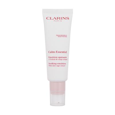 Clarins Calm-Essentiel Soothing Emulsion Dnevna krema za obraz za ženske 50 ml poškodovana škatla