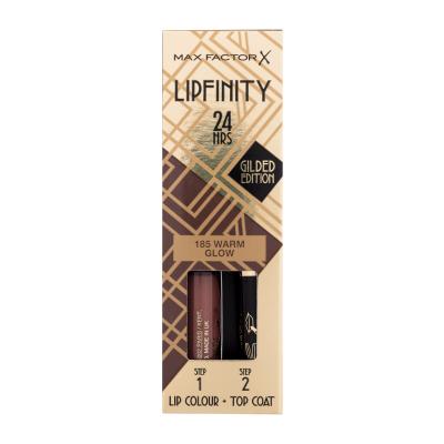 Max Factor Lipfinity 24HRS Lip Colour Šminka za ženske 4,2 g Odtenek 185 Warm Glow poškodovana škatla