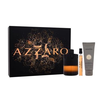 Azzaro The Most Wanted Darilni set parfum 100 ml + parfum 10 ml + gel za prhanje 75 ml