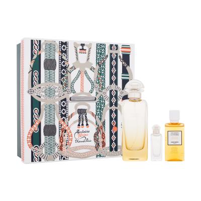 Hermes Un Jardin à Cythère Fantaisie d'Etriers Darilni set toaletna voda 100 ml + toaletna voda 7,5 ml + gel za prhanje 40 ml