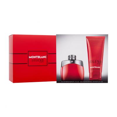Montblanc Legend Red Darilni set parfumska voda 50 ml + gel za prhanje 100 ml