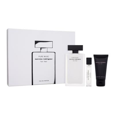 Narciso Rodriguez For Her Pure Musc Darilni set parfumska voda 100 ml + parfumska voda 10 ml + losjon za telo 50 ml
