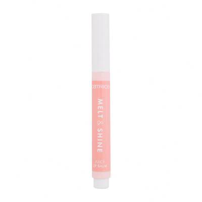 Catrice Melt & Shine Juicy Lip Balm Balzam za ustnice za ženske 1,3 g Odtenek 010 Shell Yeah!