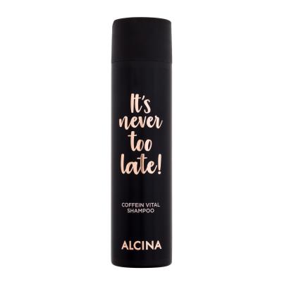 ALCINA It´s Never Too Late! Coffein Vital Shampoo Šampon za ženske 250 ml