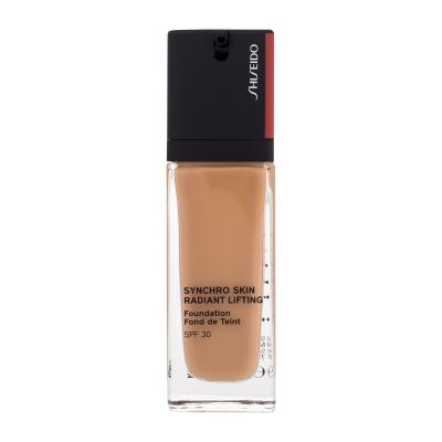Shiseido Synchro Skin Radiant Lifting SPF30 Puder za ženske 30 ml Odtenek 350 Maple