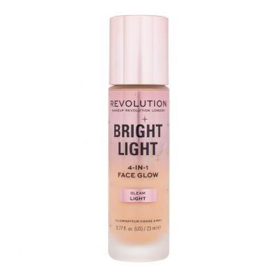 Makeup Revolution London Bright Light Face Glow Puder za ženske 23 ml Odtenek Gleam Light