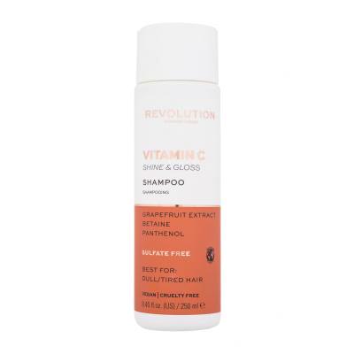 Revolution Haircare London Vitamin C Shine & Gloss Shampoo Šampon za ženske 250 ml