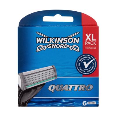 Wilkinson Sword Quattro Nadomestne britvice za moške Set