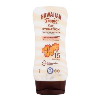 Hawaiian Tropic Silk Hydration Protective Sun Lotion SPF15 Zaščita pred soncem za telo 180 ml