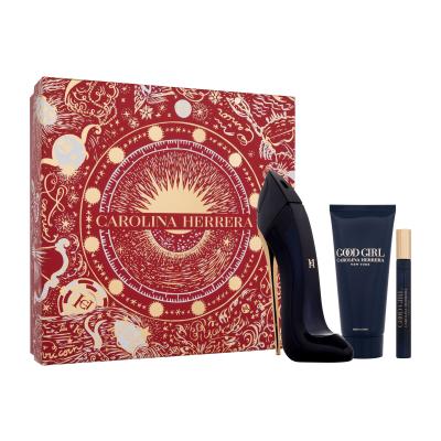 Carolina Herrera Good Girl SET1 Darilni set parfumska voda 80 ml + losjon za telo 100 ml + parfumska voda 10 ml poškodovana škatla
