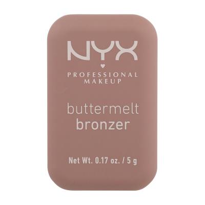 NYX Professional Makeup Buttermelt Bronzer Bronzer za ženske 5 g Odtenek 02 All Buttad Up