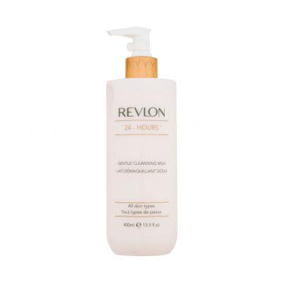 Revlon 24 - Hours Gentle Cleansing Milk Čistilno mleko za ženske 400 ml poškodovana embalaža