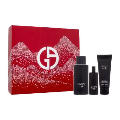 Giorgio Armani Code Darilni set toaletna voda 125 ml + gel za prhanje 75 ml + toaletna voda 15 ml