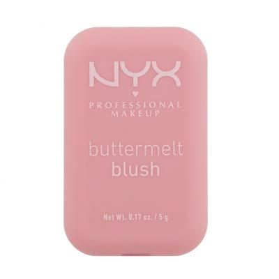 NYX Professional Makeup Buttermelt Blush Rdečilo za obraz za ženske 5 g Odtenek 02 Butta Together