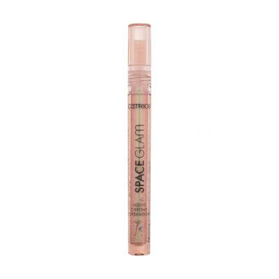 Catrice Space Glam Liquid Chrome Eyeshadow Senčilo za oči za ženske 2,2 ml Odtenek 030 Galactic Glamour