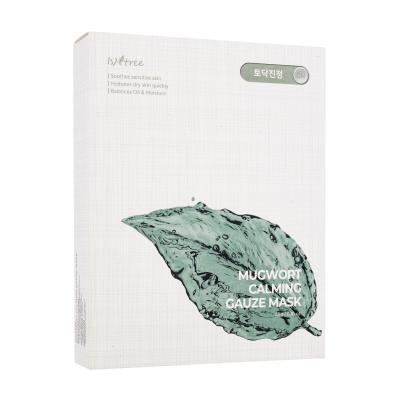 Isntree Mugwort Calming Gauze Mask Maska za obraz za ženske 10x23 g