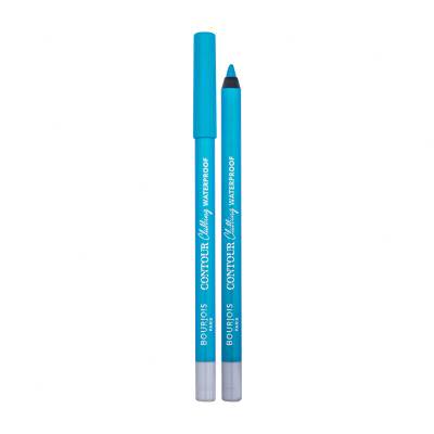 BOURJOIS Paris Contour Clubbing Waterproof 24H Svinčnik za oči za ženske 1,2 g Odtenek 63 Sea Blue Soon