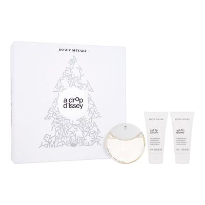 Issey Miyake A Drop d'Issey Darilni set parfumska voda 50 ml + krema za roke 2 x 50 ml