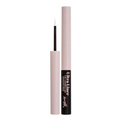 Barry M Ultra Liner 2-in-1 Eyeliner & Lash Enhancing Serum Črtalo za oči za ženske 1,7 ml Odtenek White