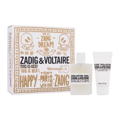 Zadig & Voltaire This is Her! Darilni set parfumska voda 50 ml + losjon za telo 50 ml