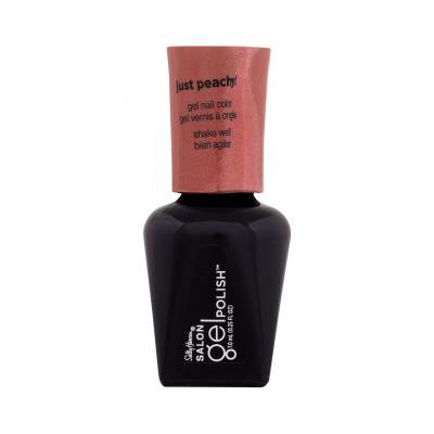 Sally Hansen Salon Gel Polish Gel Nail Color Lak za nohte za ženske 7 ml Odtenek 140 Just Peachy