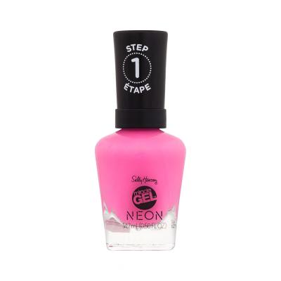 Sally Hansen Miracle Gel Neon Lak za nohte za ženske 14,7 ml Odtenek 050 Fuchsia Fever