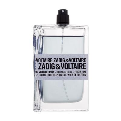 Zadig & Voltaire This is Him! Vibes of Freedom Toaletna voda za moške 100 ml tester