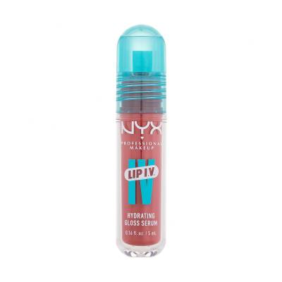 NYX Professional Makeup Lip I.V. Hydrating Gloss Stain Glos za ustnice za ženske 5 ml Odtenek 12 Burst That Tang!