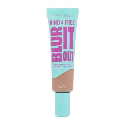 Rimmel London Kind & Free Blur It Out Mattifying Skin Tint Puder za ženske 30 ml Odtenek 400 Natural Beige