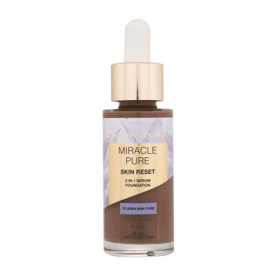 Max Factor Miracle Pure Skin Reset 2in1 Serum Foundation Puder za ženske 30 ml Odtenek 95-100 Deep To Very Deep