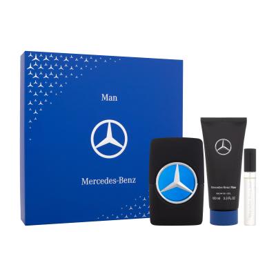 Mercedes-Benz Man Darilni set toaletna voda 100 ml + gel za prhanje 100 ml + toaletna voda 10 ml