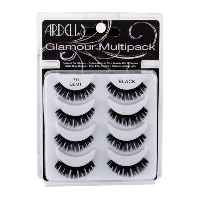 Ardell Glamour Multipack Umetne trepalnice za ženske 4 kos Odtenek Black poškodovana škatla