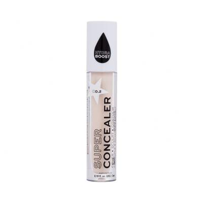 Revolution Relove Super Concealer Korektor za ženske 3 ml Odtenek C0.2