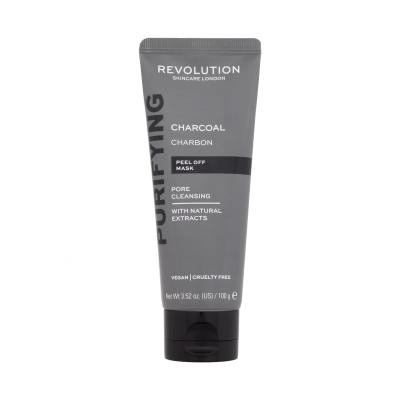 Revolution Skincare Purifying Charcoal Peel Off Mask Maska za obraz za ženske 100 g
