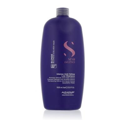 ALFAPARF MILANO Semi Di Lino Blonde Intense Anti-Yellow Low Shampoo Šampon za ženske 1000 ml