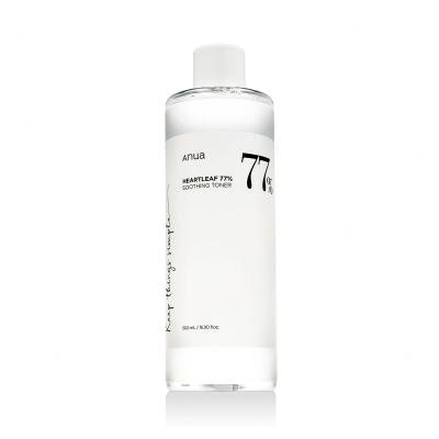 Anua Heartleaf Soothing Toner Losjon in sprej za obraz 500 ml