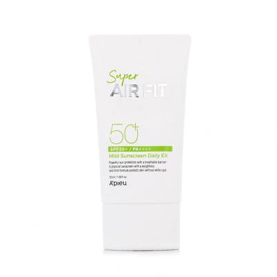 A'pieu Super Air Fit Mild Sunscreen Daily SPF50+ Zaščita pred soncem za obraz 50 ml